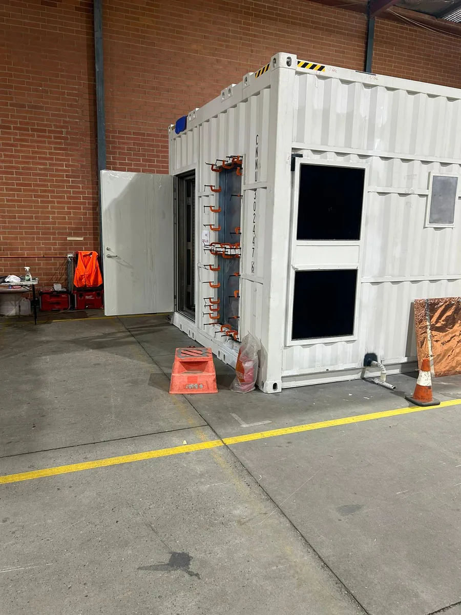 Container Switchroom Build